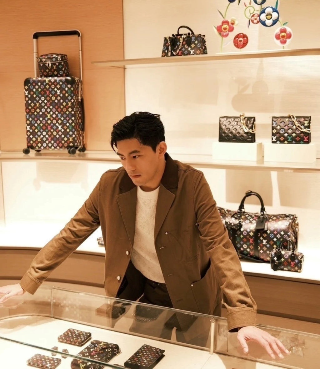 Louis Vuitton Vintage Letter Workwear Jacket