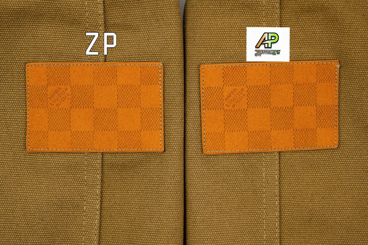 Louis Vuitton Vintage Letter Workwear Jacket