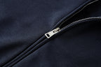Gucci Rhinestone Zipper Turtleneck Jacket