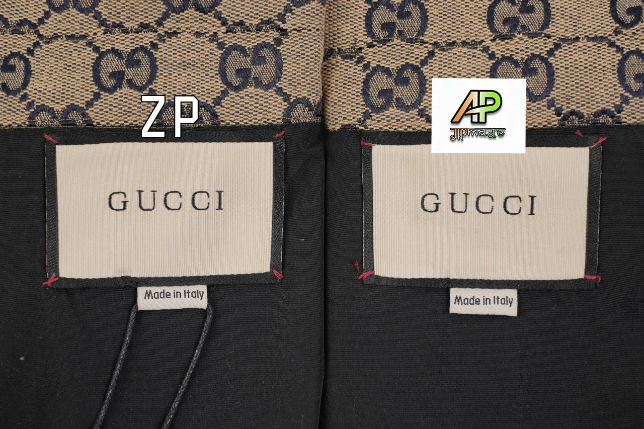 Gucci Ebony Double G Cotton Jacket