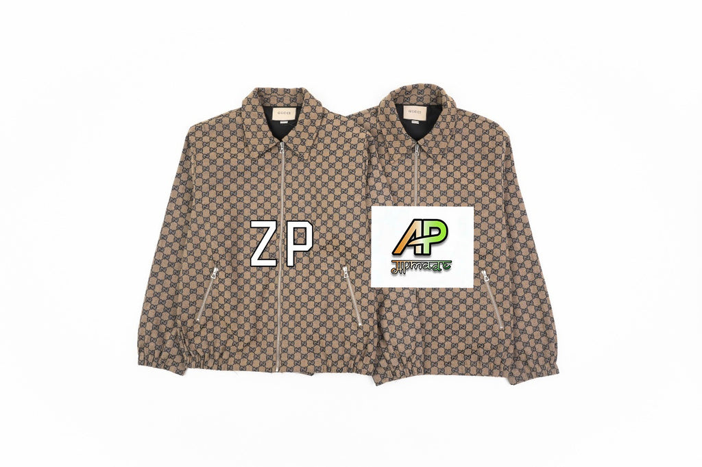Gucci Ebony Double G Cotton Jacket