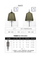 Gucci Lettering Forest Green Jacket