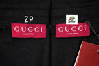 Gucci Letter Rhinestone Long Sleeve Shirt