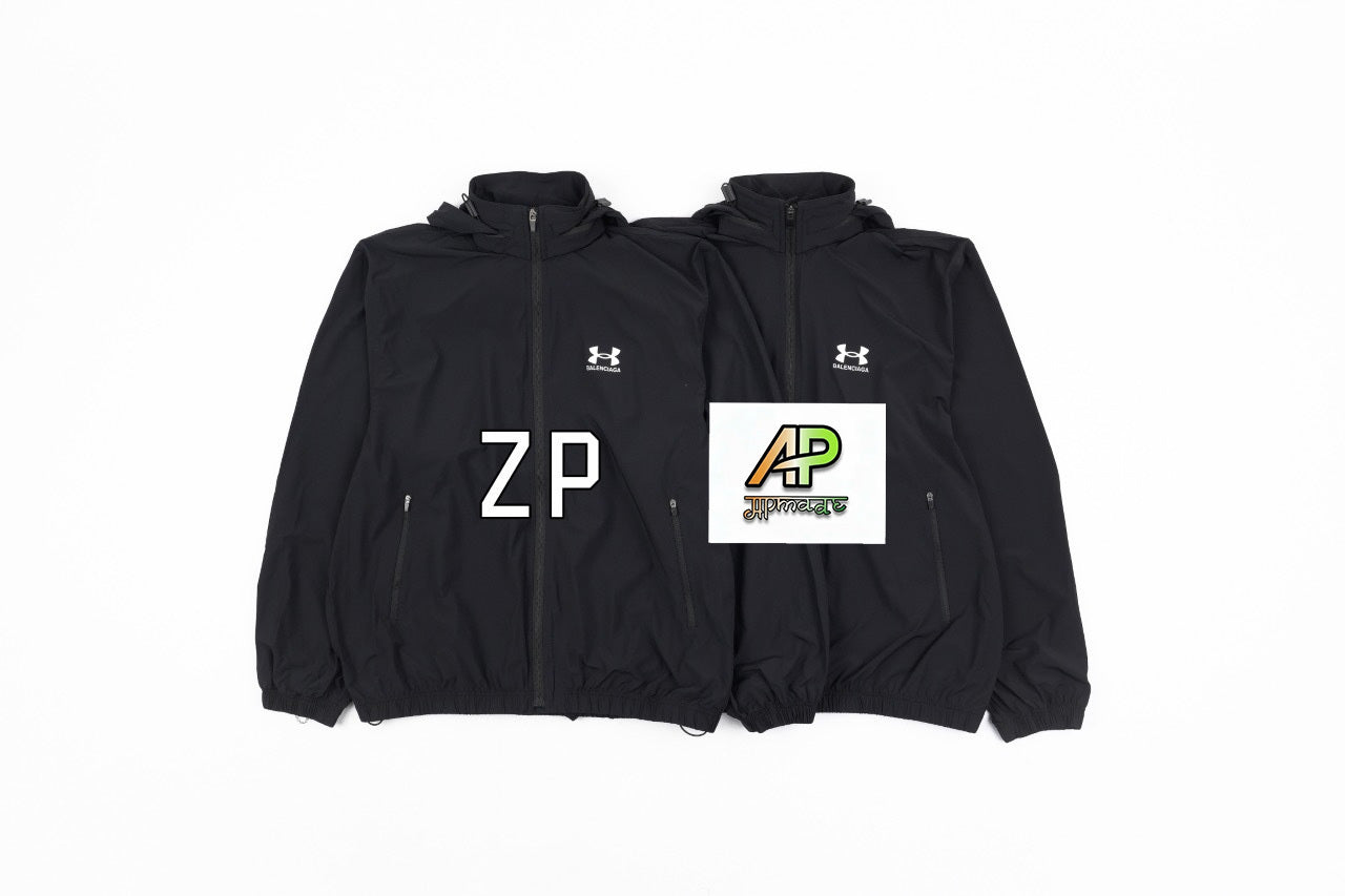 Balenciaga UA Paris Woven Rain Jacket