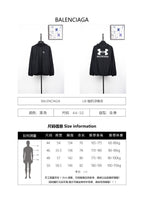 Balenciaga UA Paris Woven Rain Jacket