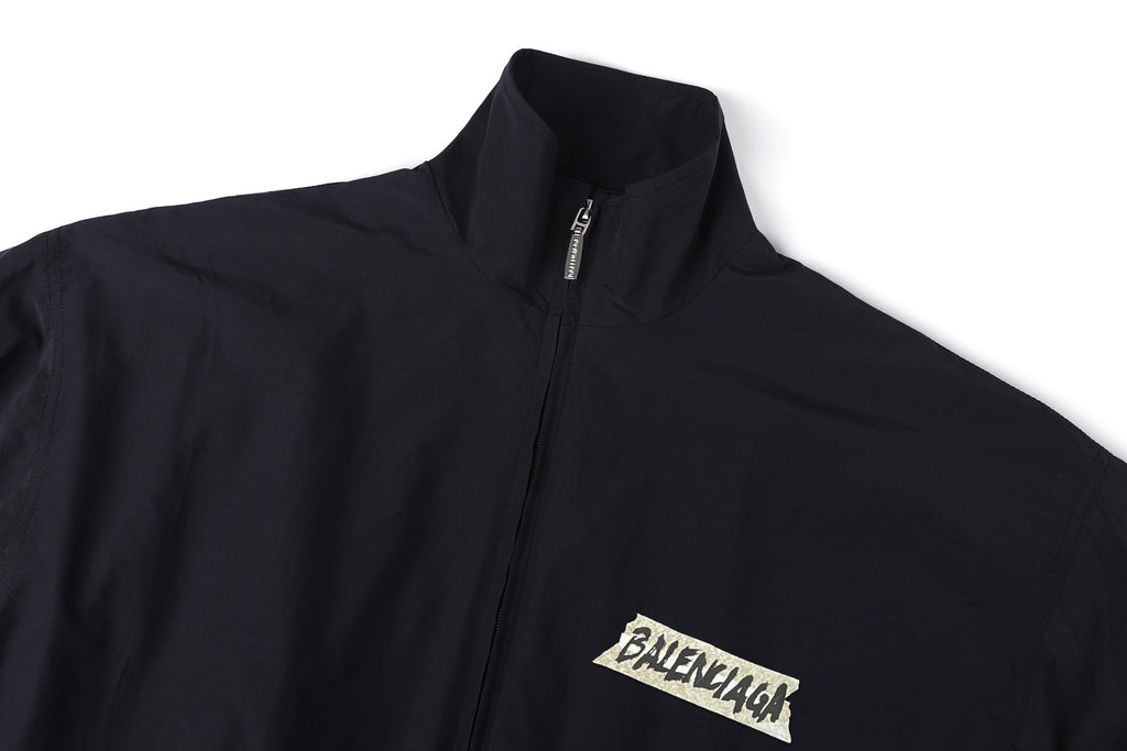 Balenciaga 26SS Cotton Blend Printed Jacket