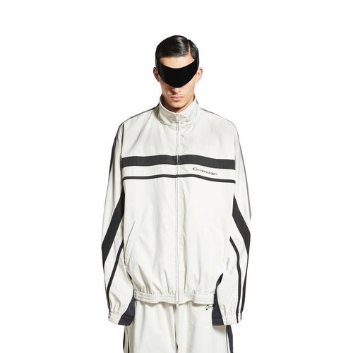 Balenciaga Runway Circular Embroidered Suit Jacket