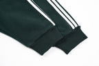 Balenciaga Five-Bar Polar Fleece Jacket Green