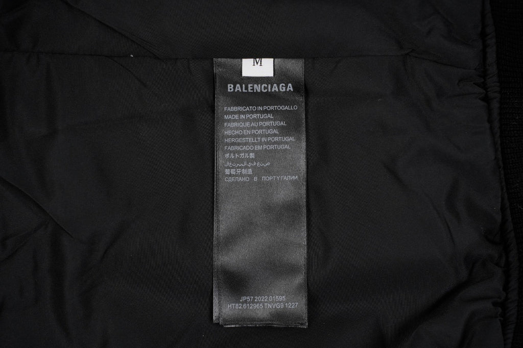 Balenciaga Manchester United Logo Padded Jacket