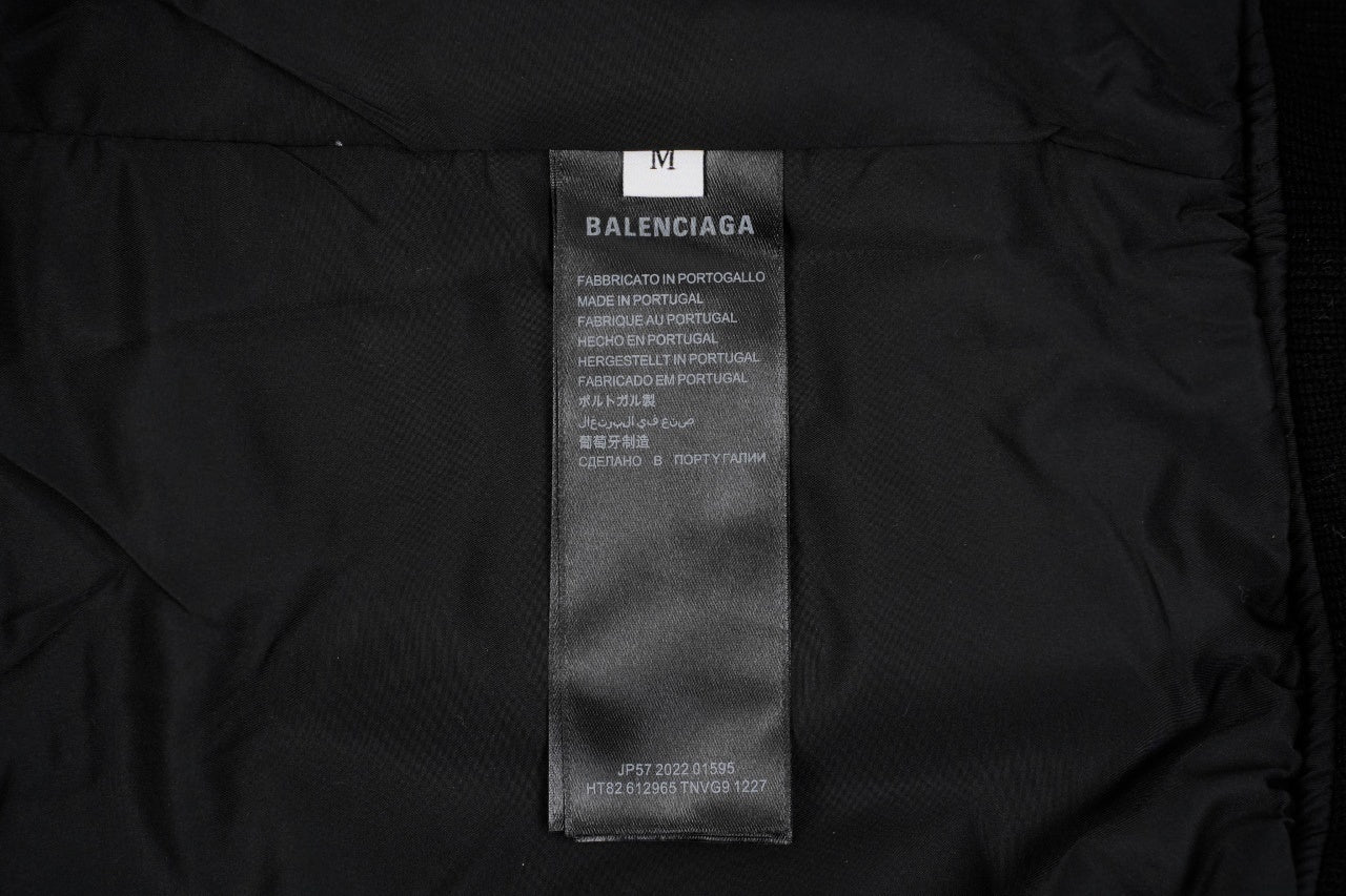 Balenciaga Manchester United Logo Padded Jacket