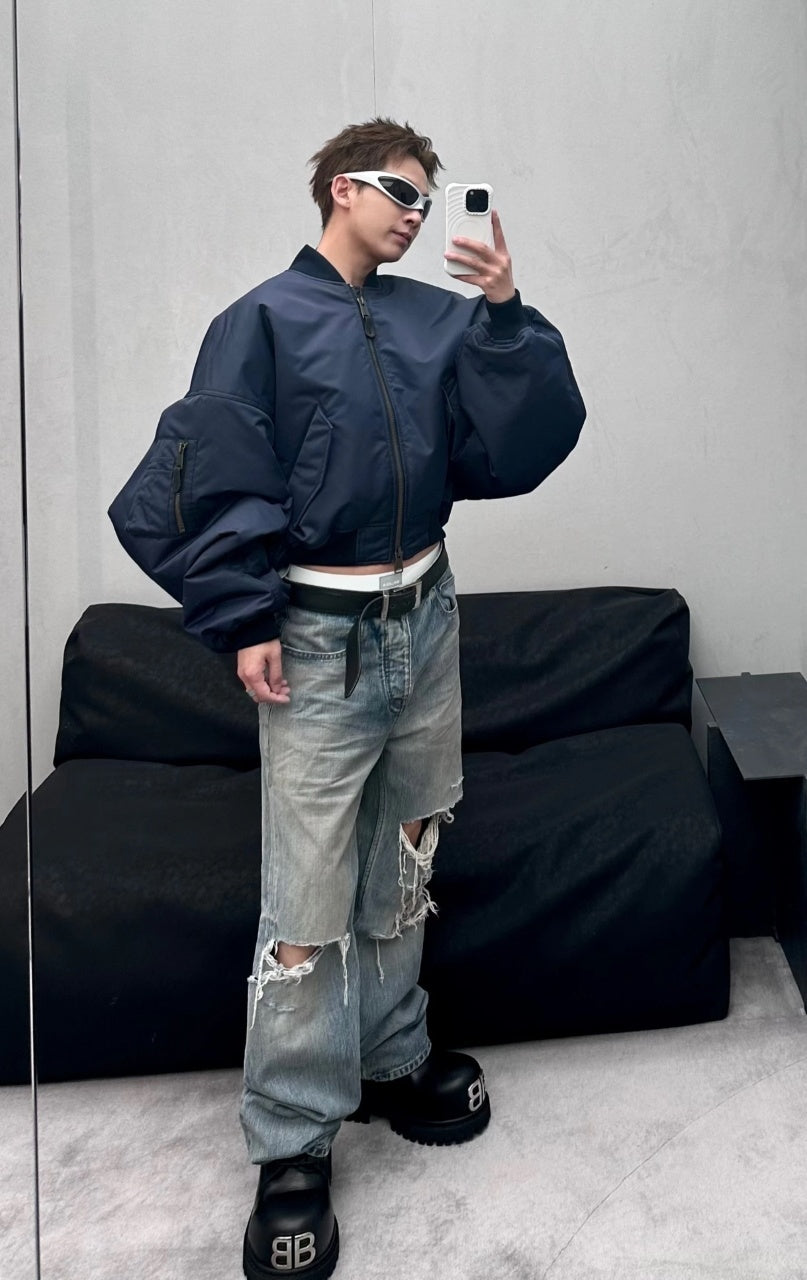 Balenciaga Flight Jacket Padded Coat