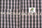 Balenciaga Paneled Plaid Hooded Jacket