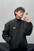 Balenciaga Double Ring Cotton Zipper Jacket