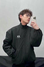 Balenciaga Double Ring Cotton Zipper Jacket