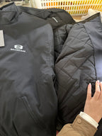 Balenciaga Double Ring Cotton Zipper Jacket