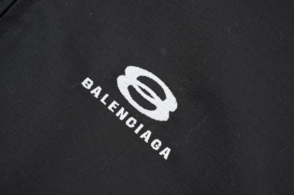 Balenciaga Double Ring Cotton Zipper Jacket