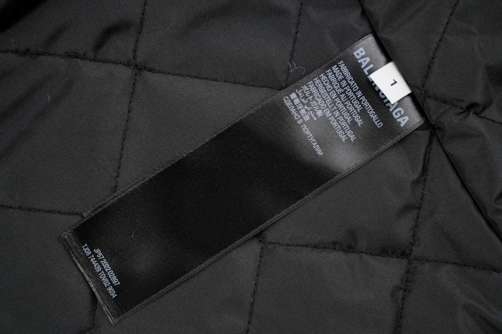 Balenciaga Double Ring Cotton Zipper Jacket