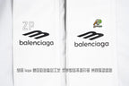 Balenciaga Color-Blocked Jacket Black Green White