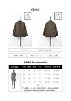 Celine Plaid Wool Jacket