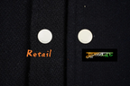 Celine Genuine Leather Letter Badge Baseball Jersey
