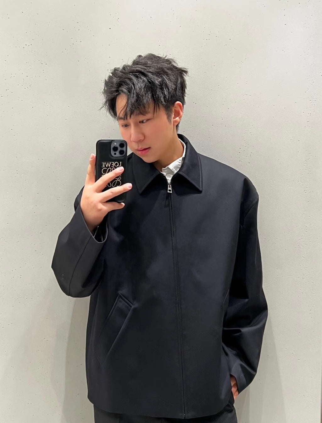 Loewe Pleated Design Jacket