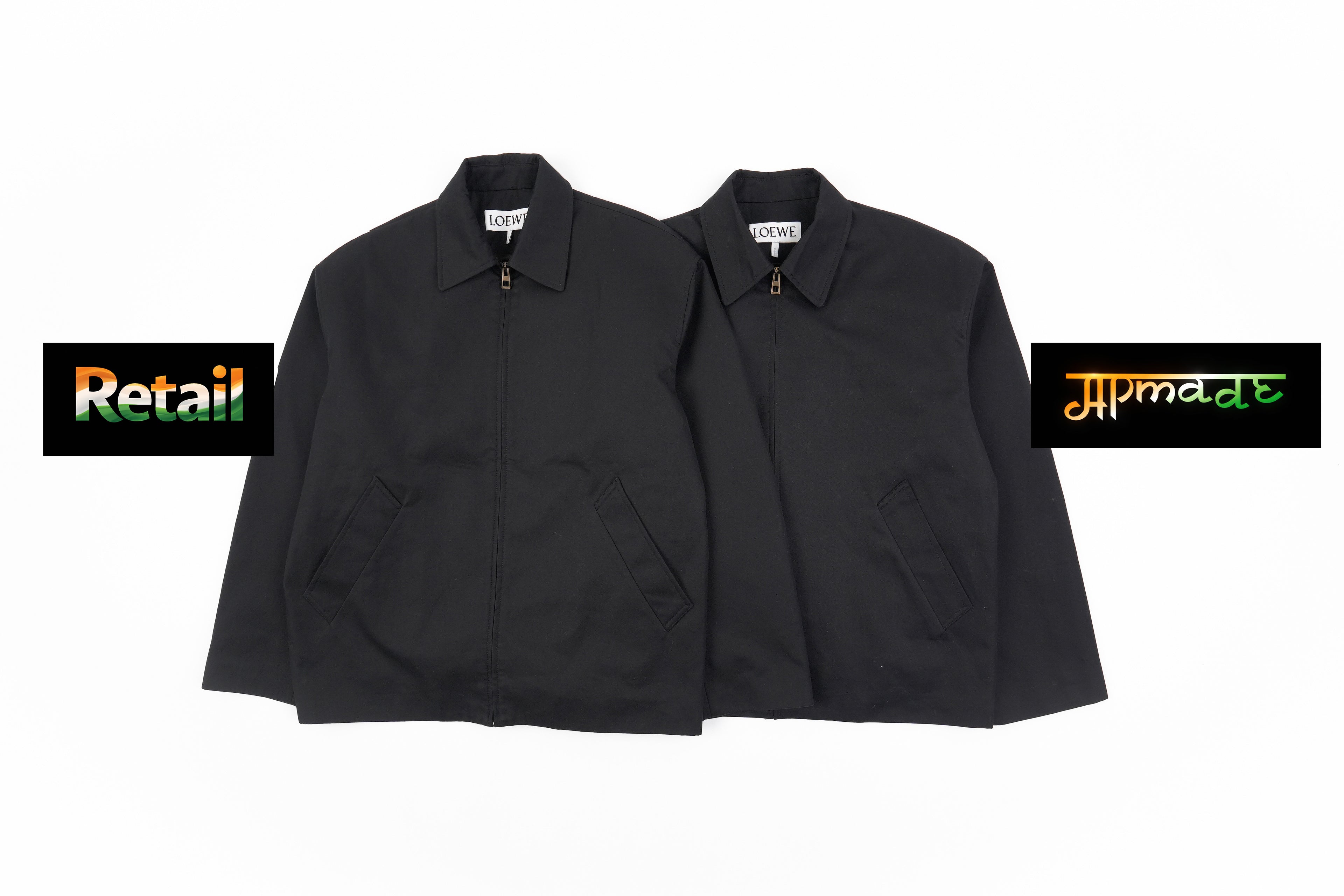 Loewe Pleated Design Jacket