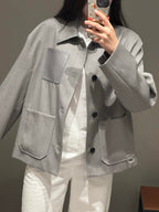Loewe Sheepskin Pocket Suit Jacket