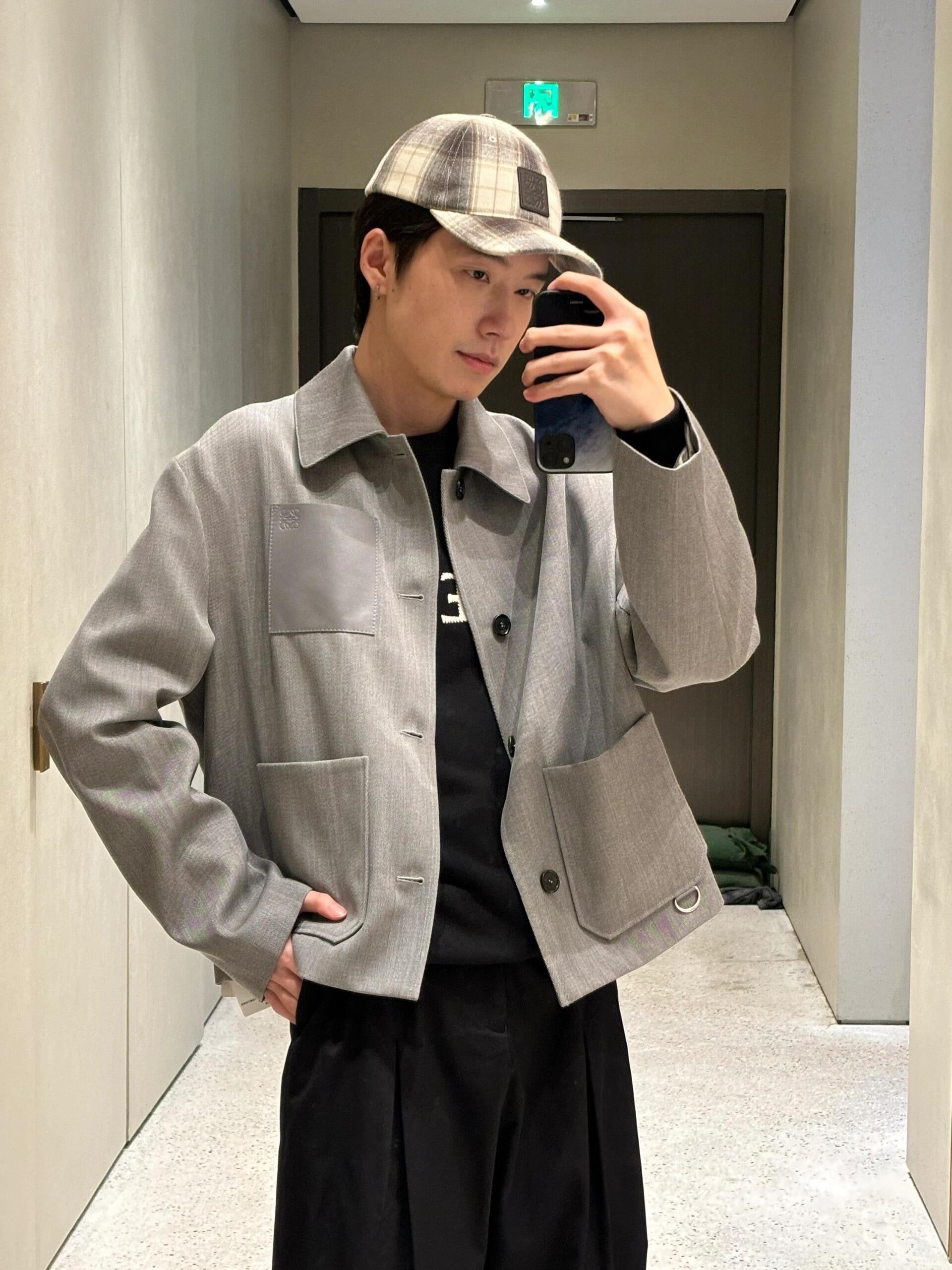 Loewe Sheepskin Pocket Suit Jacket