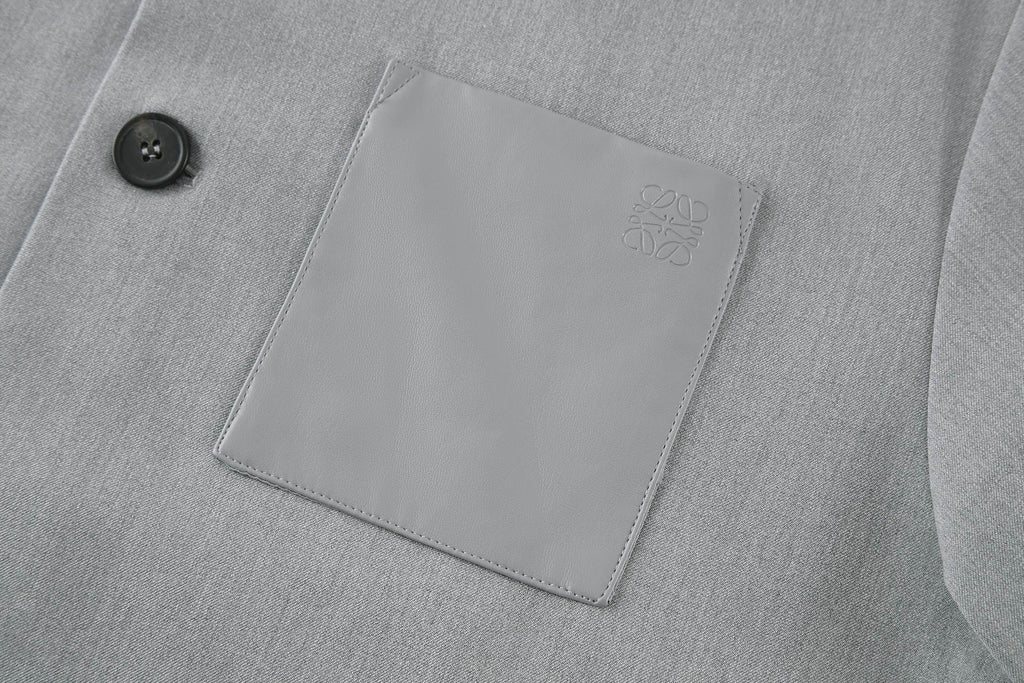 Loewe Sheepskin Pocket Suit Jacket