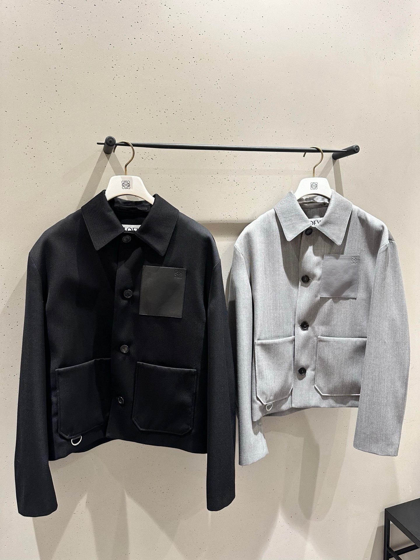 Loewe Sheepskin Pocket Suit Jacket