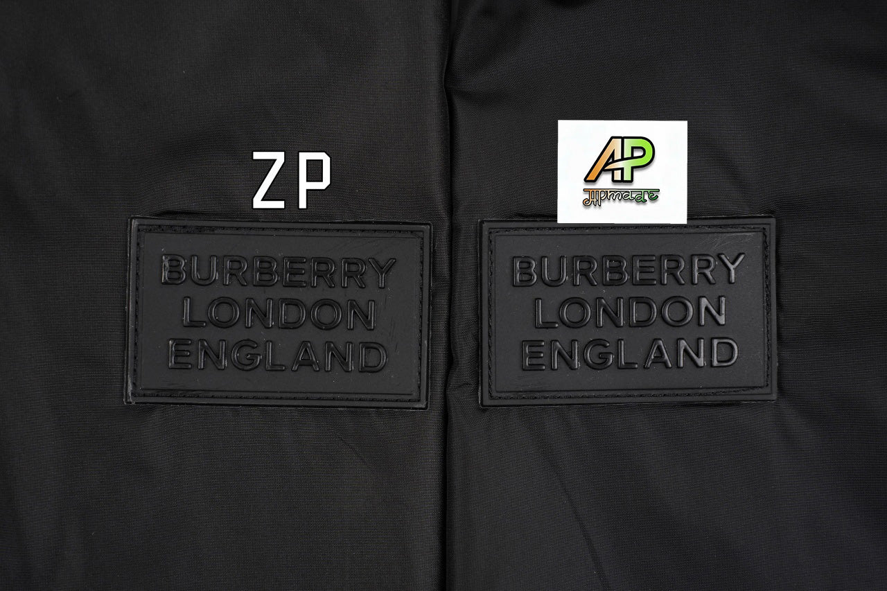 Burberry Plaid Reversible Hooded Jacket Zipper