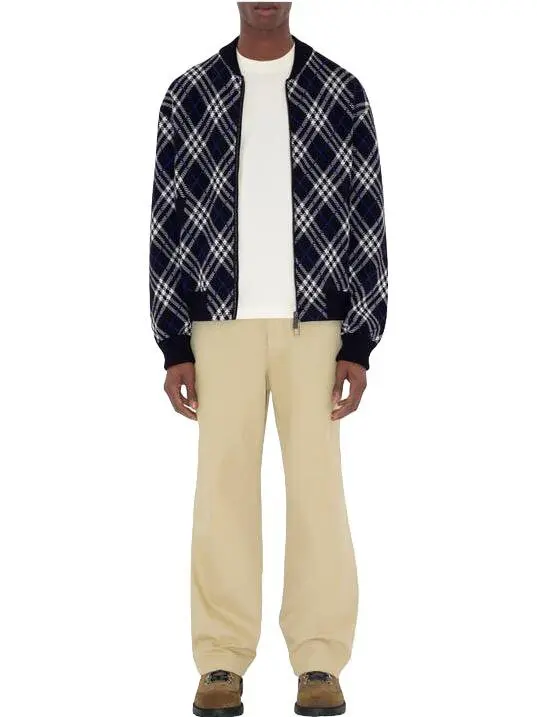 Burberry Check Wool Jacket