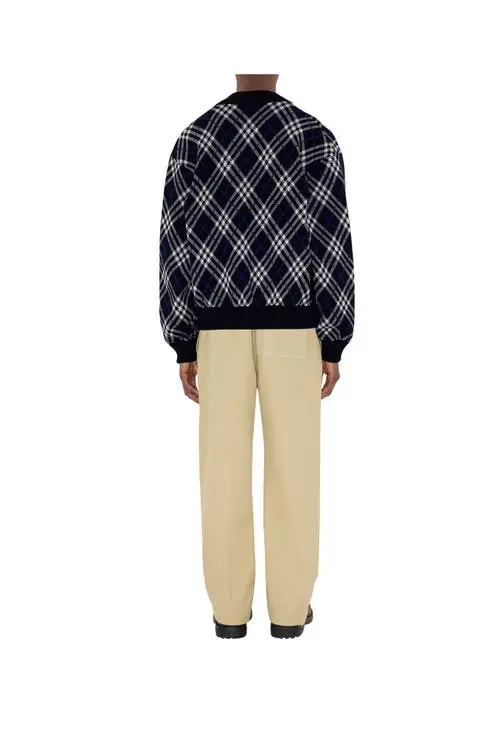 Burberry Check Wool Jacket