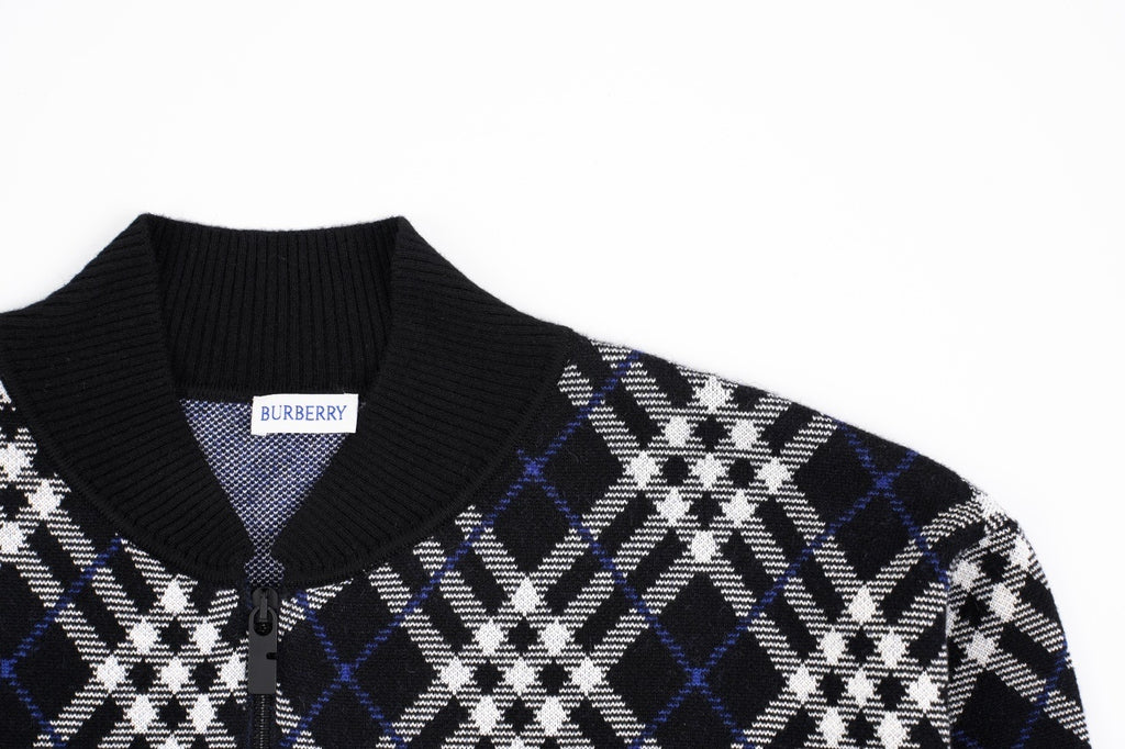 Burberry Check Wool Jacket