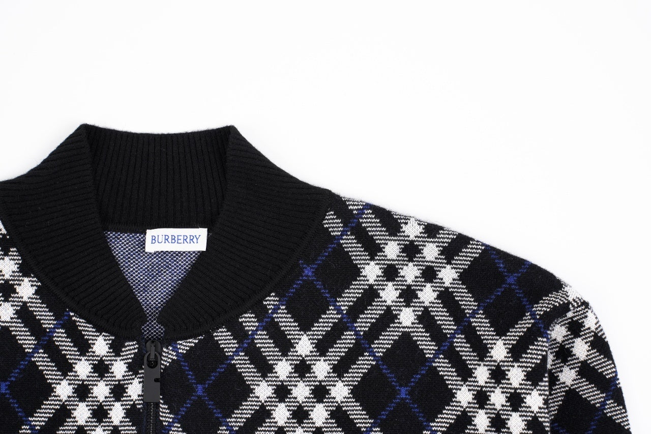 Burberry Check Wool Jacket
