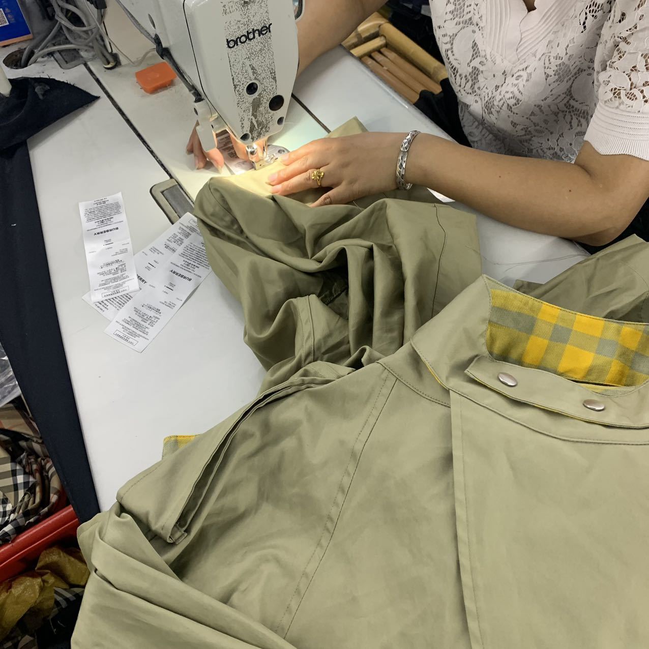 Burberry 100% Cotton Jacket