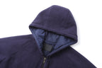 Prada 26SS Hooded Drawstring Fabric Short Jacket