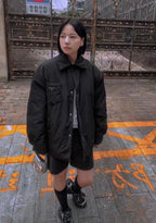 Prada Recycled Nylon Pad Thin Cotton Jacket