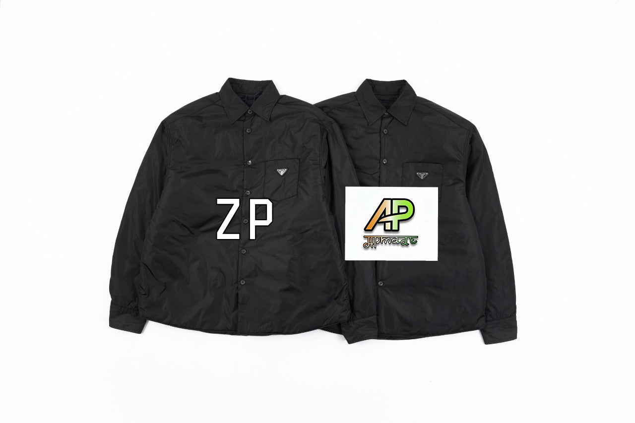 Prada Recycled Nylon Pad Thin Cotton Jacket