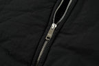 Prada Embroidered Logo Zip-Up Cotton Jacket