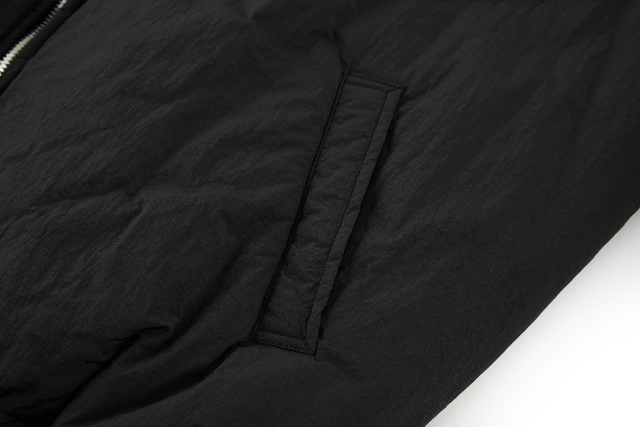 Prada Embroidered Logo Zip-Up Cotton Jacket