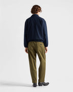 Prada Embroidered Logo Zipper Executive Jacket