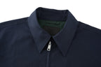 Prada Embroidered Logo Zipper Executive Jacket
