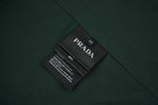 Prada Embroidered Logo Zipper Executive Jacket