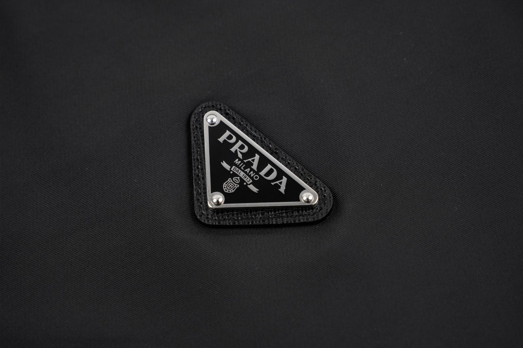 Prada Triangle Logo Reversible Hooded Jacket