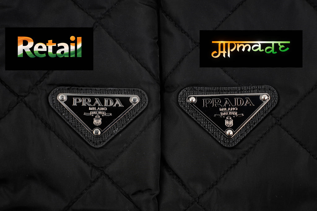 Prada Diamond Check Cotton Jacket