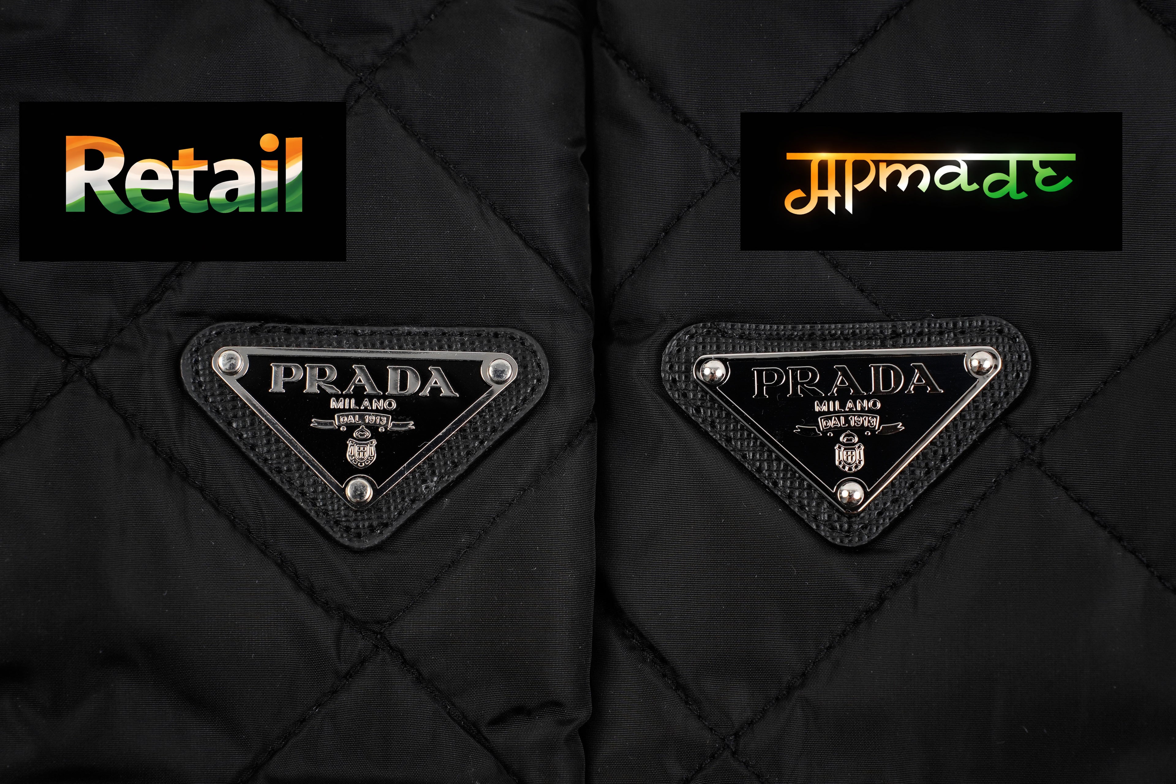 Prada Diamond Check Cotton Jacket