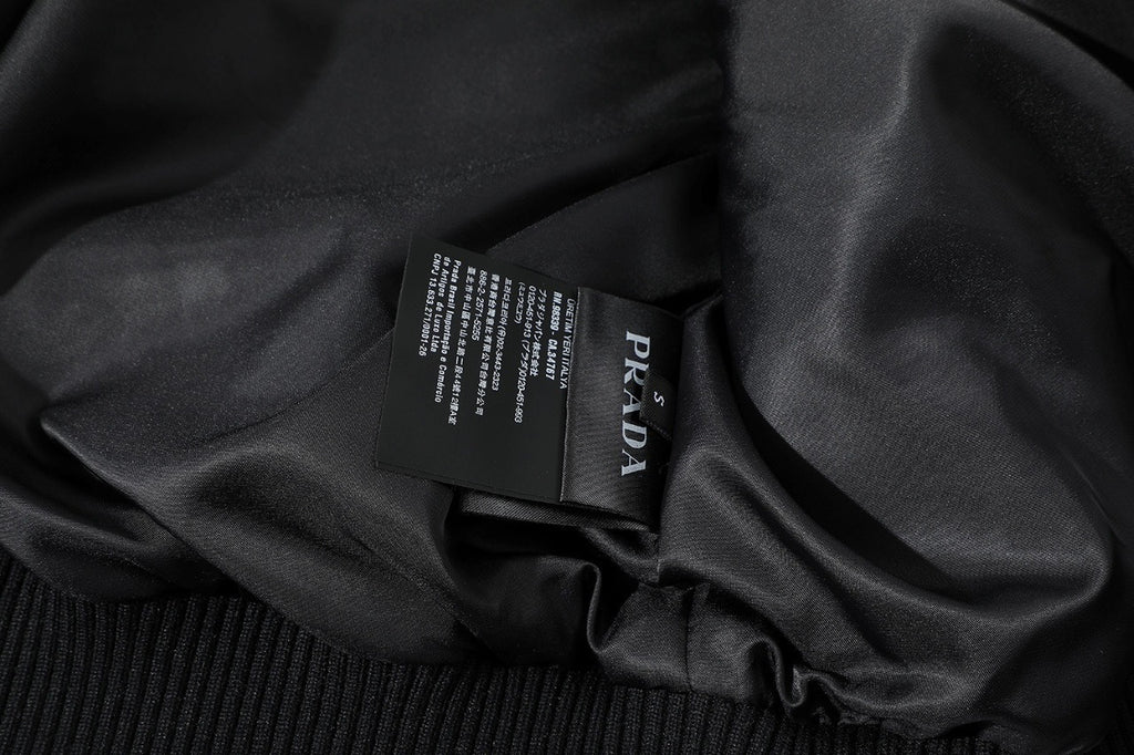 Prada Leather Flight Jacket