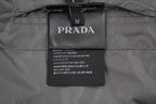 Prada Triangle Logo Lightweight Stand Collar Jacket