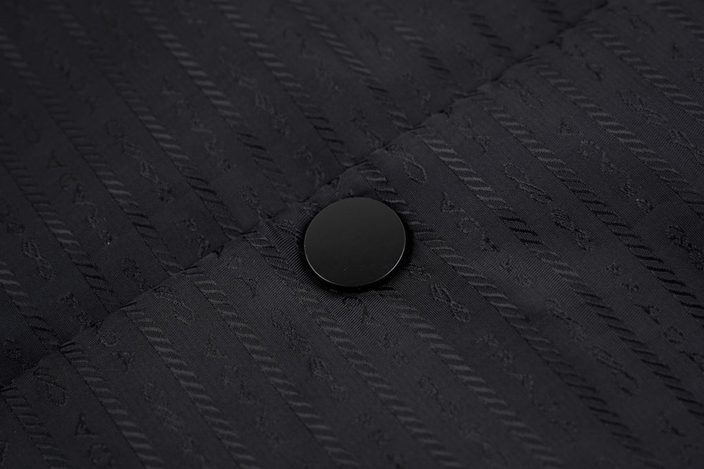 Prada Triangle Logo Jacquard Cotton Jacket